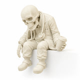 Figura 3D Médico Esqueleto Fósil con Café 9 cm