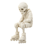 Figura 3D Patinador Urbano Esqueleto Fósil 11.2 cm