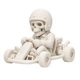 Figura 3D Piloto de Go Kart Esqueleto Fósil 11.2 cm