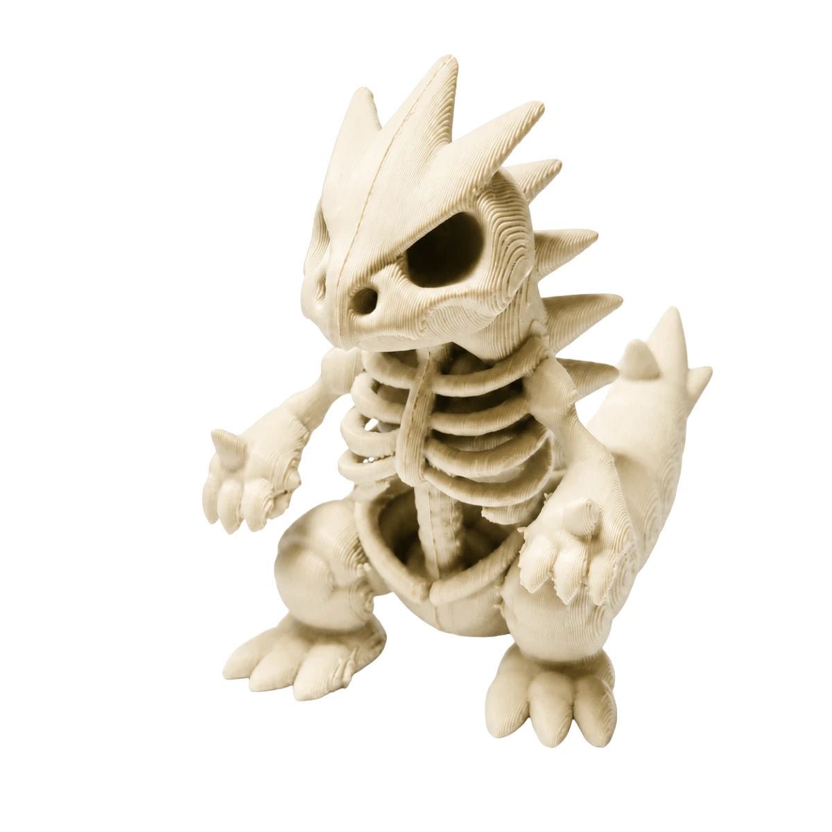 Figura 3D Tyranitar Esqueleto Fósil 6.4 cm
