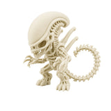Figura 3D Xenomorfo Alien Esqueleto Fósil 8 cm