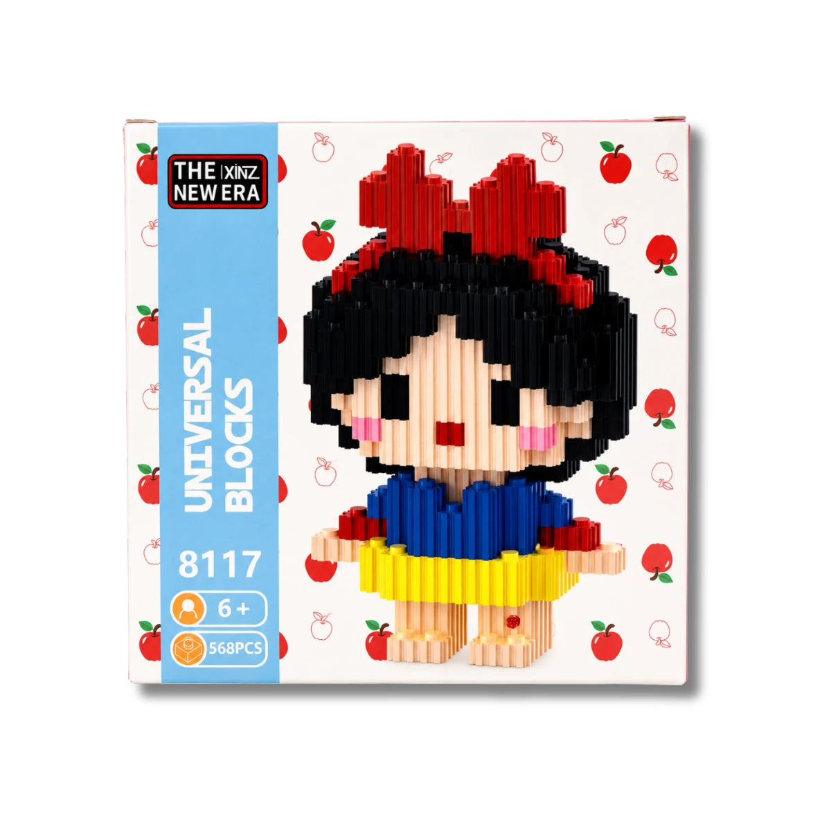 Figura Armable Mini Bloques Blanca Nieves
