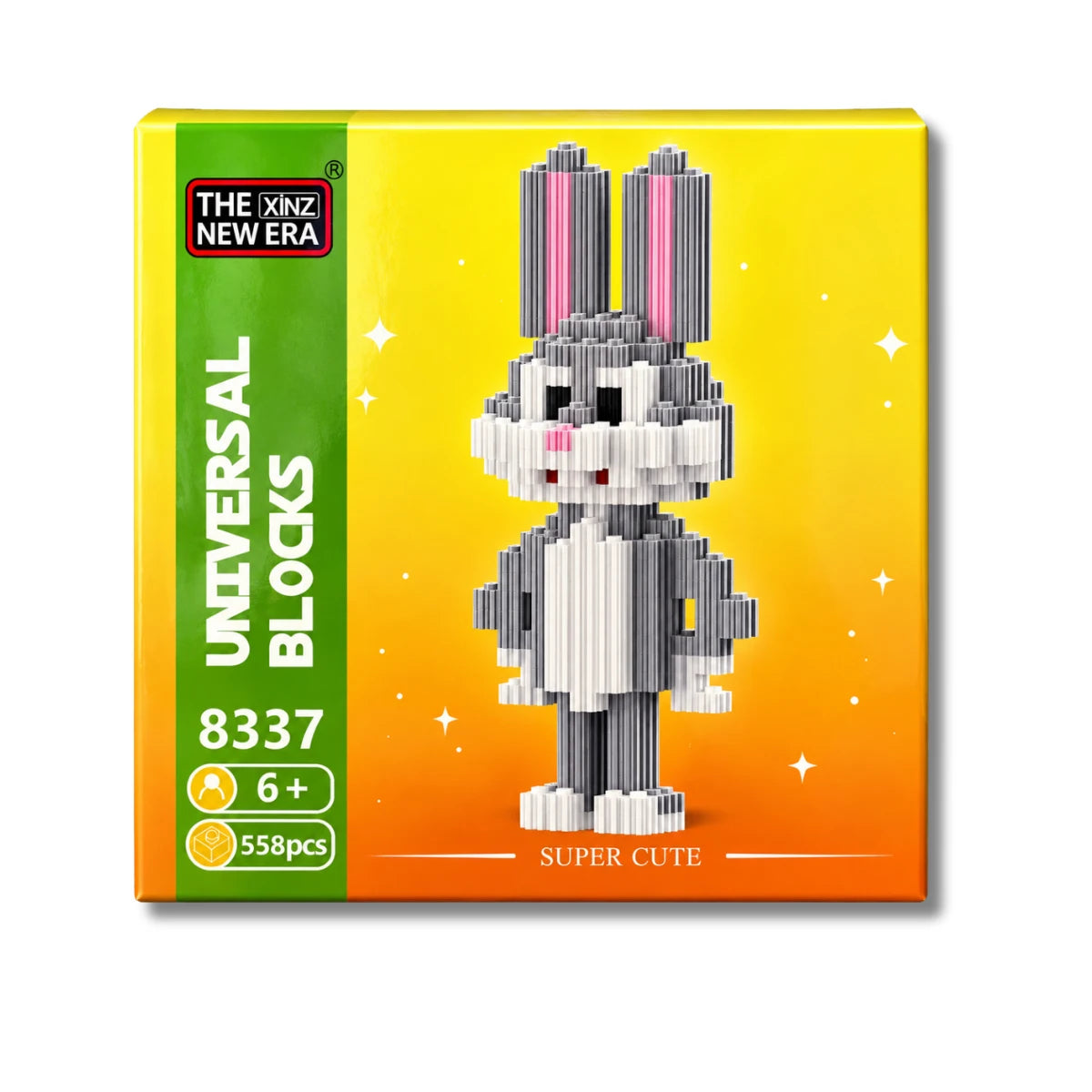 Figura Armable Mini Bloques Bugs Bunny