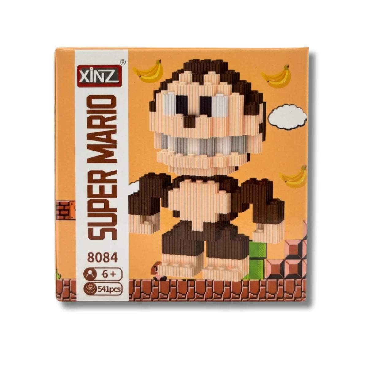 Figura Armable Mini Bloques Donkey Kong Super Mario