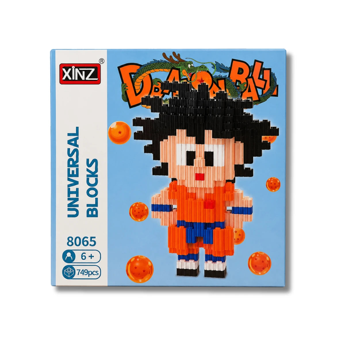 Figura Armable Mini Bloques Goku Dragon Ball