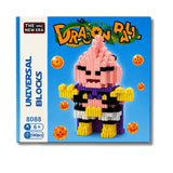 Figura Armable Mini Bloques Majin Buu Dragon Ball