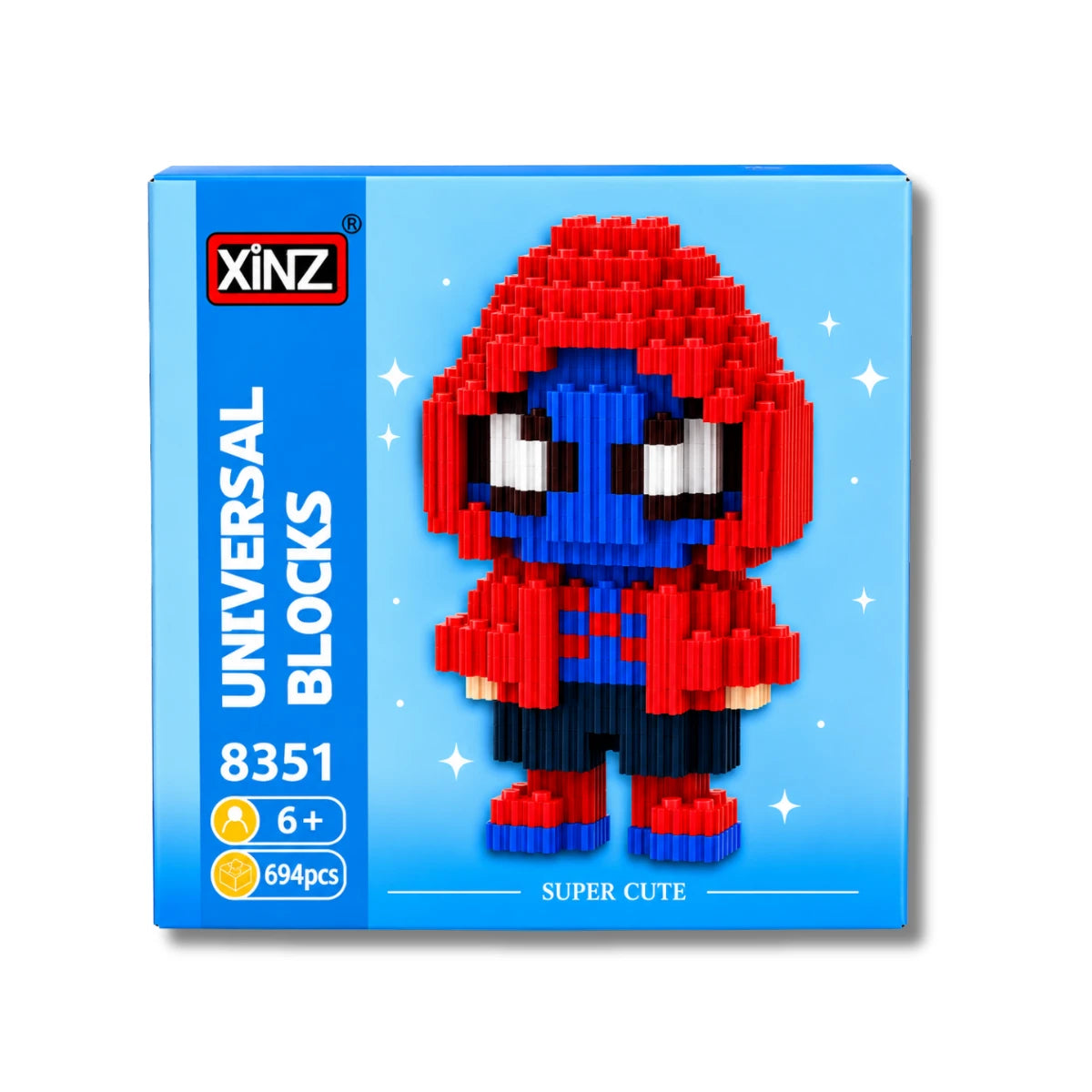 Figura Armable Mini Bloques Miles Morales