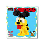 Figura Armable Mini Bloques Odie Garfield