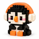Figura Armable Mini Bloques Pingüino