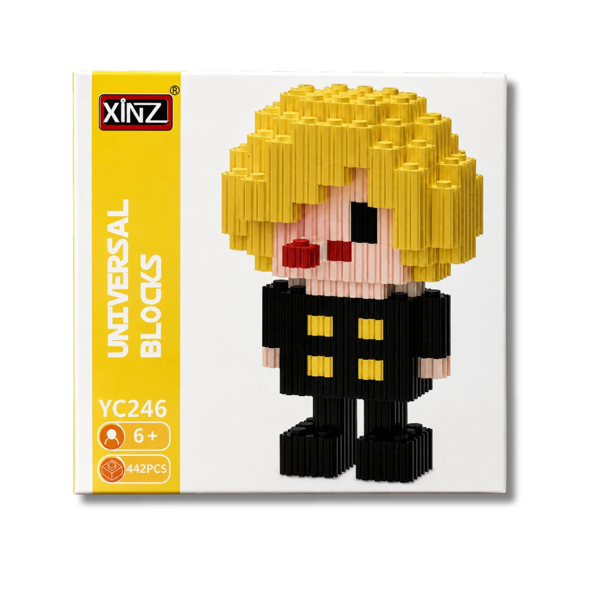 Figura Armable Mini Bloques Sanji One Piece