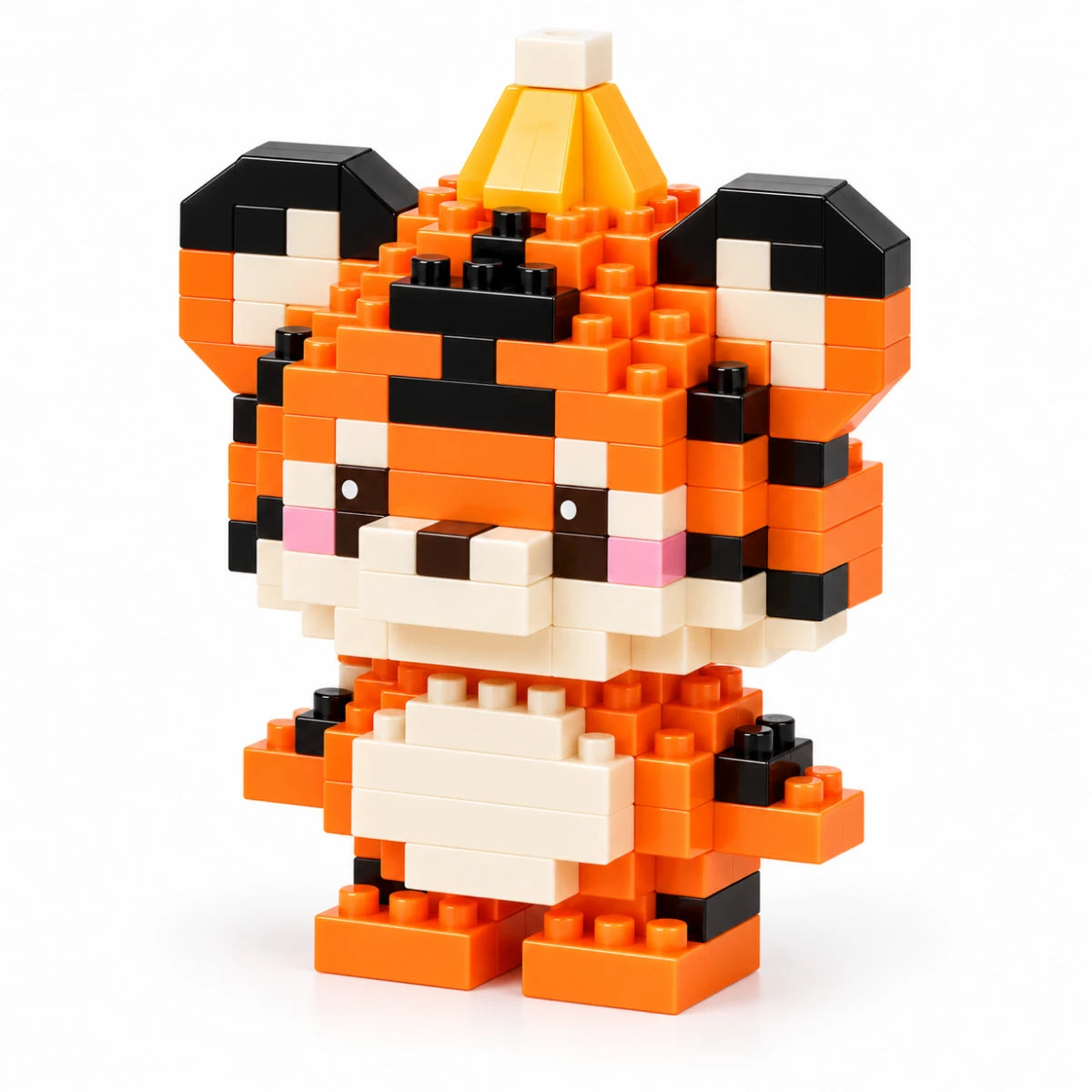 Figura Armable Mini Bloques Tigre