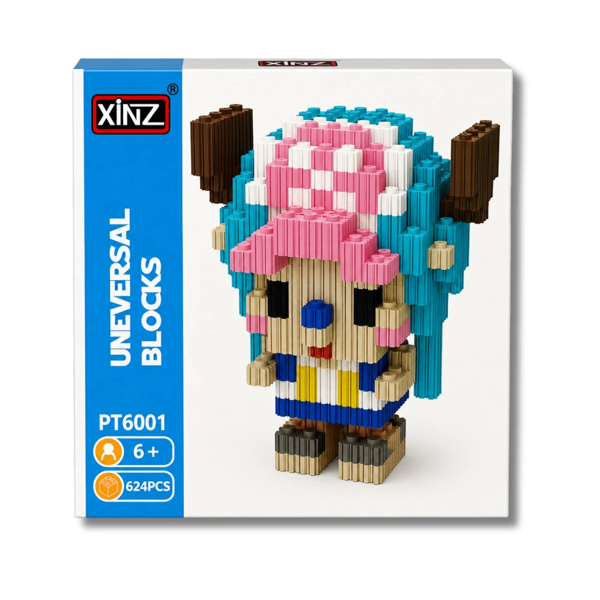 Figura Armable Mini Bloques Tony Tony Chopper Nuevo Mundo One Piece