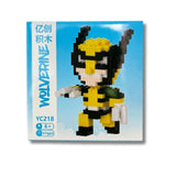 Figura Armable Mini Bloques Wolverine