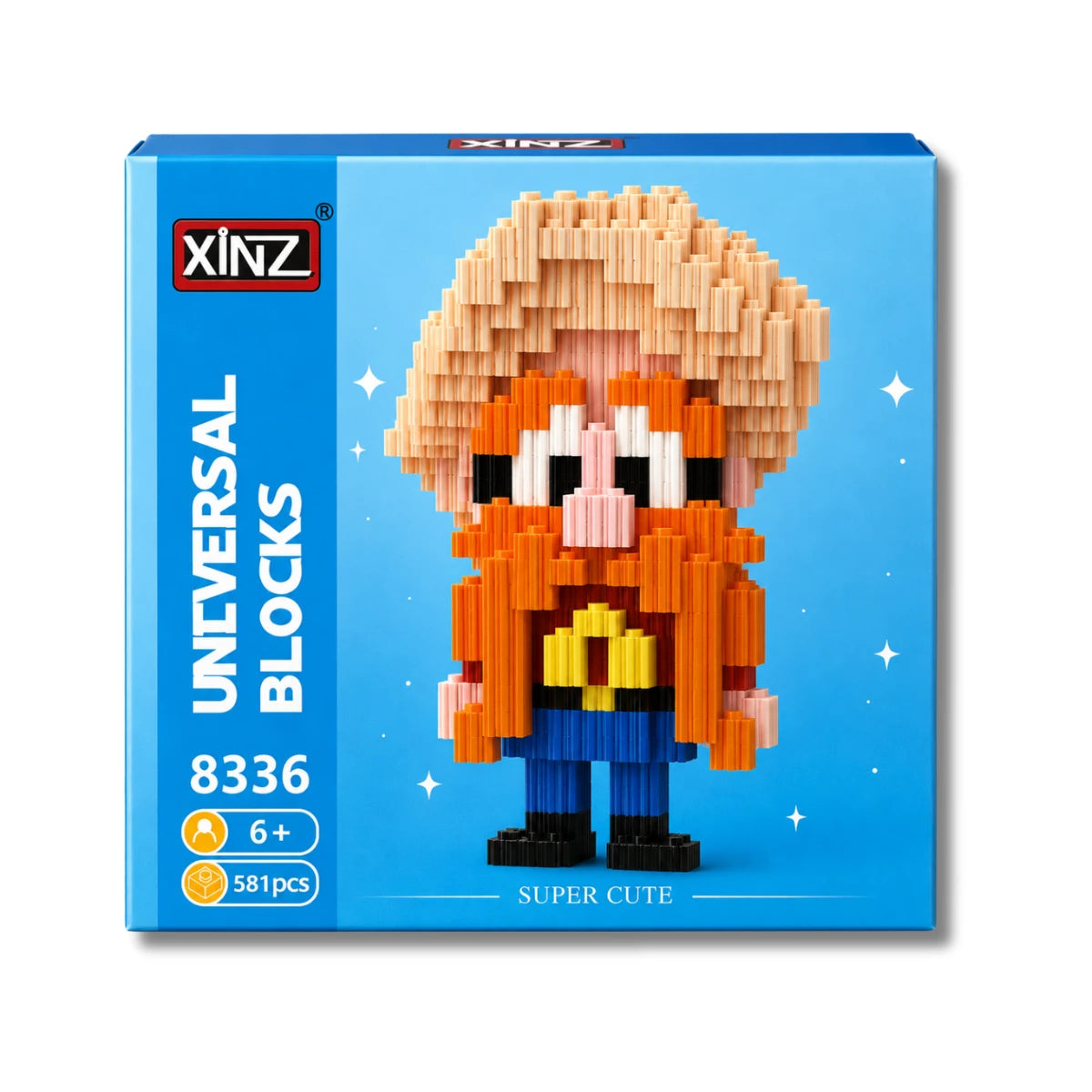 Figura Armable Mini Bloques Yosemite Sam