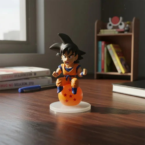 Figura Goku Esfera 6 Estrellas 7 CM