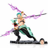 Figura Roronoa Zoro Tres Espadas One Piece 22 cm