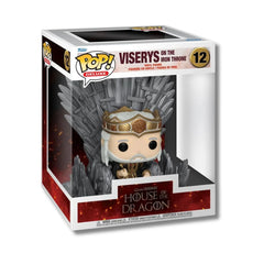 Funko Pop Deluxe! King Viserys Targaryen on Throne (12)