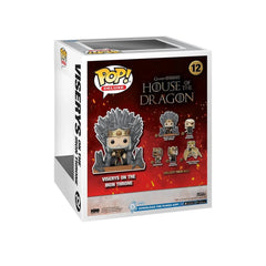 Funko Pop Deluxe! King Viserys Targaryen on Throne (12)