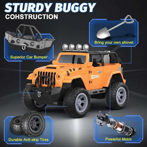 Jeep Control Remoto Todoterreno Baterías Recargables