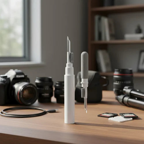 Kit Limpiador de Audífonos inalámbricos 3 en 1