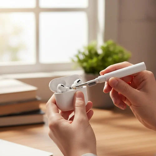 Kit Limpiador de Audífonos inalámbricos 3 en 1