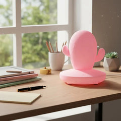 Lámpara Cactus Rosada