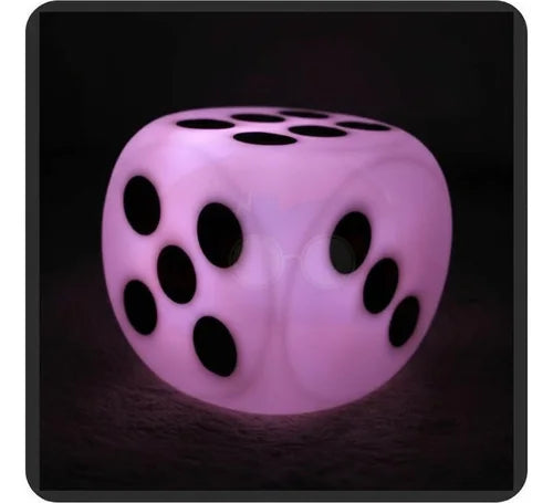 Lámpara Dado Rosada