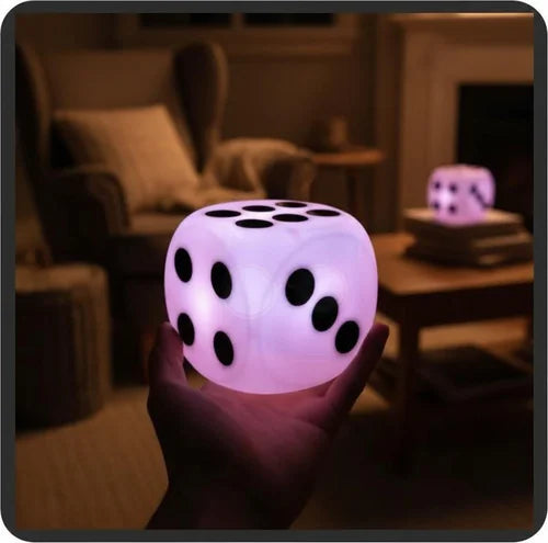 Lámpara Dado Rosada