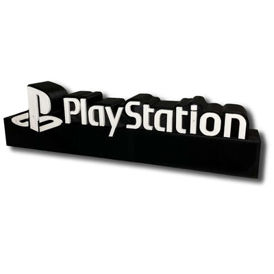 Letrero 3D PlayStation 30 x 8 x 4 cm