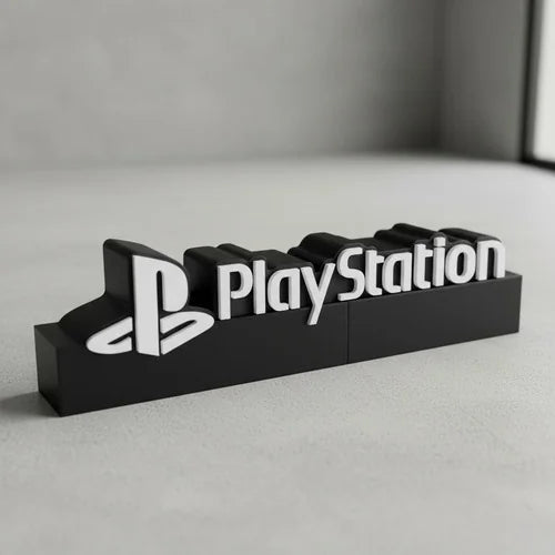 Letrero 3D PlayStation 30 x 8 x 4 cm