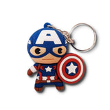 Llavero 3D PVC Capitán América