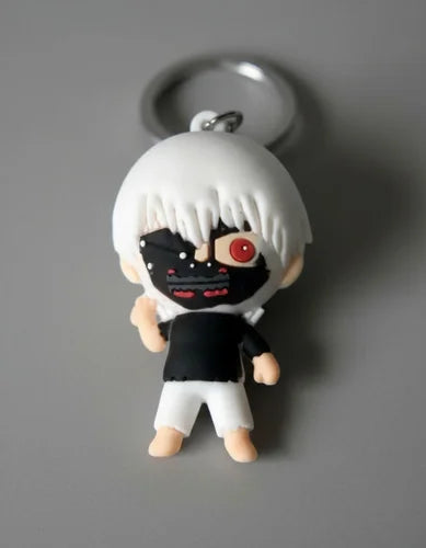 Llavero 3D PVC Ken Kaneki de Tokyo Ghoul