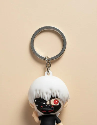 Llavero 3D PVC Ken Kaneki de Tokyo Ghoul