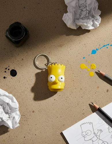 Llavero Cabeza Bart Simpson