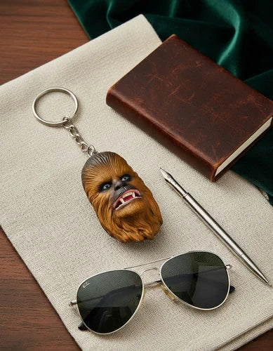 Llavero Cabeza Chewbacca