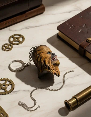 Llavero Cabeza Chewbacca