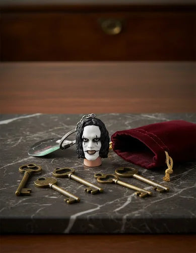 Llavero Cabeza El cuervo