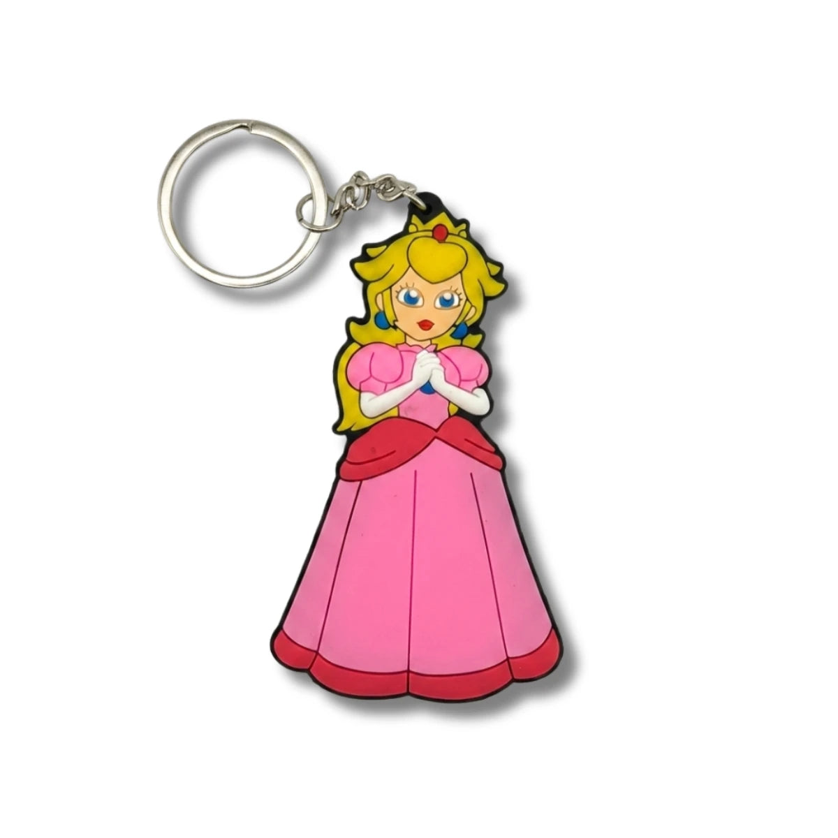 Llavero Doble Cara Princesa Peach