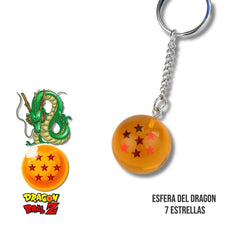 Llavero Esfera del Dragon 7 Estrellas de Dragon Ball