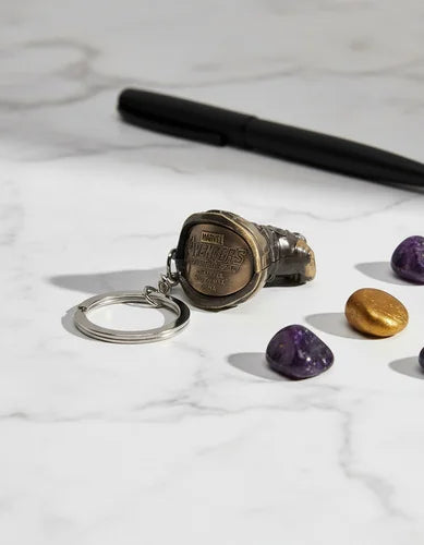 Llavero Metálico 3D Guantelete Thanos