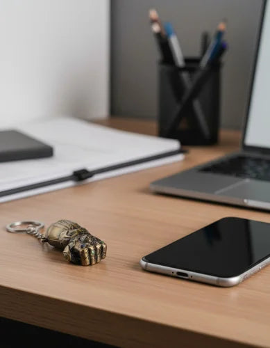 Llavero Metálico 3D Guantelete Thanos