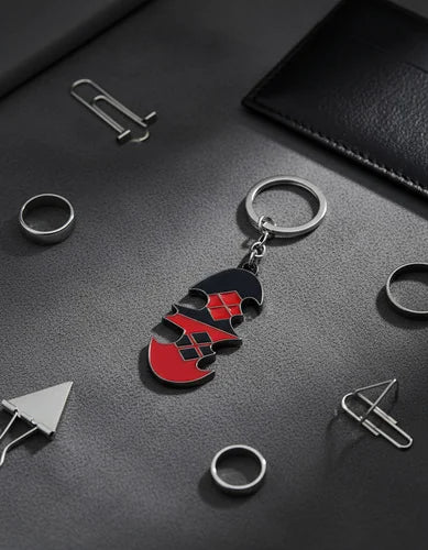 Llavero Metálico Batman Harley Quinn