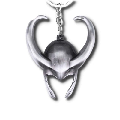 Llavero Metálico Casco Loki