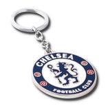 Llavero Metálico Chelsea vista frontal con imagen tematica