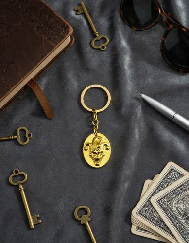 Llavero Metálico Joker Dorado