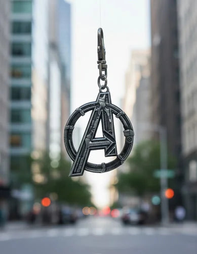Llavero Metálico Logo Avengers