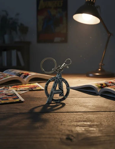 Llavero Metálico Logo Avengers