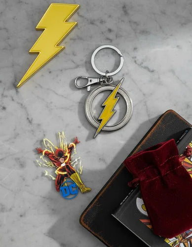 Llavero Metálico Logo Flash