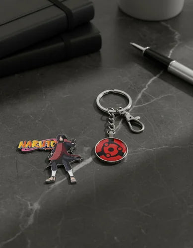 Llavero Metálico Mangekyo Sharingan Eterno Madara