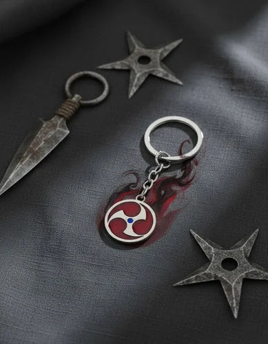 Llavero Metálico Mangekyo Sharingan Itachi